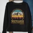 Promise Keeper Waymaker Isaiah Forest Mountains Sweatshirt Gifts for Old Women