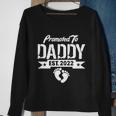 Promoted To Daddy Est Sweatshirt Gifts for Old Women