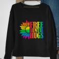 Proud Lgbt Free Auntie Hugs Lgbt Pride Month Sweatshirt Gifts for Old Women