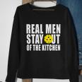 Real Men Stay Out Of The Kitchen Pickle Ball Tshirt Sweatshirt Gifts for Old Women