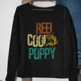 Reel Cool Poppy Vintage Fishing Sweatshirt Gifts for Old Women