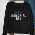 Remembering Our Heroes Memorial Day Patriotic Proud American Cool Gift Sweatshirt Gifts for Old Women