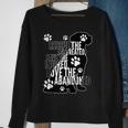 Rescue Save Love - Cute Animal Rescue Dog Cat Lovers Sweatshirt Gifts for Old Women