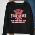 Retired Firefighter Been There Done That Tshirt Sweatshirt Gifts for Old Women
