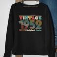 Retro 60S 70S Style Vintage 1952 Original Parts 70Th Birthday Tshirt Sweatshirt Gifts for Old Women