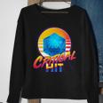 Retro 80S Dnd Critical Hit Sweatshirt Gifts for Old Women