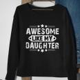 Retro Vintage Awesome Like My Daughter Sweatshirt Gifts for Old Women