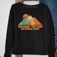 Retro Vintage Grand Teton National Park Sweatshirt Gifts for Old Women
