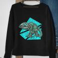 Robotic Chameleon Funny Gift For Reptile Lovers Lizard Lovers Gift Sweatshirt Gifts for Old Women