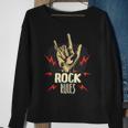 Rock And Roll Sweatshirt Gifts for Old Women