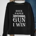 Rock Paper Gun I Win Tshirt Sweatshirt Gifts for Old Women