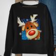 Rudolph Red Nose - Reindeer Closeup Christmas Tshirt Sweatshirt Gifts for Old Women