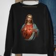 Sacred Heart Of Jesus V2 Sweatshirt Gifts for Old Women