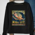 Save The World Make Art Painters Graphic Artists Potters Sweatshirt Gifts for Old Women