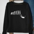 Scuba Diver Evolution Sweatshirt Gifts for Old Women
