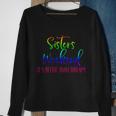Sisters Weekend Its Better Than Therapy 2022 Girls Trip Funny Gift Sweatshirt Gifts for Old Women