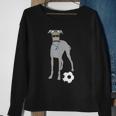 Soccer Gift Idea Fans- Sporty Dog Coach Hound Sweatshirt Gifts for Old Women