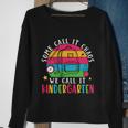 Some Call It Chaos We Call It Kindergarten Teacher Quote Graphic Shirt Sweatshirt Gifts for Old Women