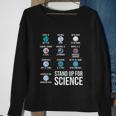 Stand Up For Science Sweatshirt Gifts for Old Women