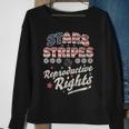 Stars Stripes Reproductive Rights Patriotic 4Th Of July Cute V3 Sweatshirt Gifts for Old Women