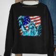Statue Of Liberty Usa Sweatshirt Gifts for Old Women