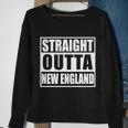 Straight Outta New England Sweatshirt Gifts for Old Women