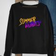 Summer Vibes Retro Sweatshirt Gifts for Old Women
