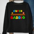 Super Daddio Retro Video Game Tshirt Sweatshirt Gifts for Old Women