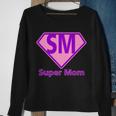 Super Mom Graphic Design Printed Casual Daily Basic Sweatshirt Gifts for Old Women