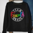 Team 4Th Grade Welcome Back To School Fourth Grade Sweatshirt Gifts for Old Women