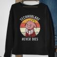 Technoblade Pig Rip Technoblade Agro Technoblade Never Dies Gift Sweatshirt Gifts for Old Women