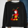 The Superhero Funky Love Sweatshirt Gifts for Old Women