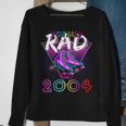 Totally Rad Since 2004 80S 18Th Birthday Roller Skating Sweatshirt Gifts for Old Women