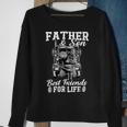 Trucker Trucker Fathers Day Father And Son Best Friends For Life Sweatshirt Gifts for Old Women