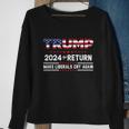Trump 2024 Impeach Biden 2024 Election Trump Trump Sweatshirt Gifts for Old Women