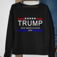 Trump 2024 Save America Tshirt Sweatshirt Gifts for Old Women