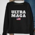 Ultra Maga American Flag V4 Sweatshirt Gifts for Old Women