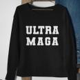 Ultra Maga Varsity College Font Logo Tshirt Sweatshirt Gifts for Old Women