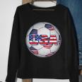 Usa Soccer Team Ball Sweatshirt Gifts for Old Women