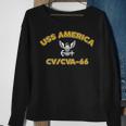 Uss America Cv 66 Cva V2 Sweatshirt Gifts for Old Women