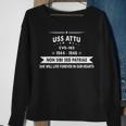 Uss Attu Cve V2 Sweatshirt Gifts for Old Women