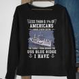 Uss Blue Ridge Lcc 19 Sunset Sweatshirt Gifts for Old Women