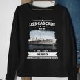 Uss Cascade Ad Sweatshirt Gifts for Old Women