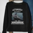 Uss Farragut Dlg 6 Ddg Sweatshirt Gifts for Old Women