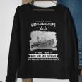 Uss Guadalupe Ao Sweatshirt Gifts for Old Women