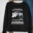 Uss Harwood Dd Sweatshirt Gifts for Old Women
