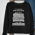 Uss Hatfield Dd Sweatshirt Gifts for Old Women