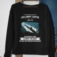 Uss Jimmy Carter Ssn Sweatshirt Gifts for Old Women