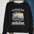 Uss John Paul Jones Ddg V3 Sweatshirt Gifts for Old Women