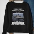 Uss Lyman K Swenson Dd V2 Sweatshirt Gifts for Old Women